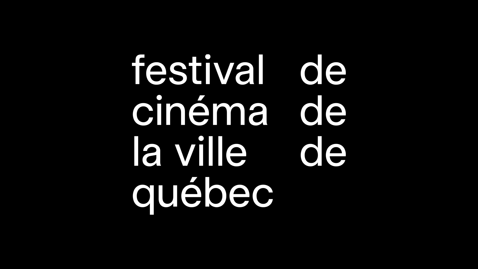 Dévoilement du film d'ouverture de la 15e