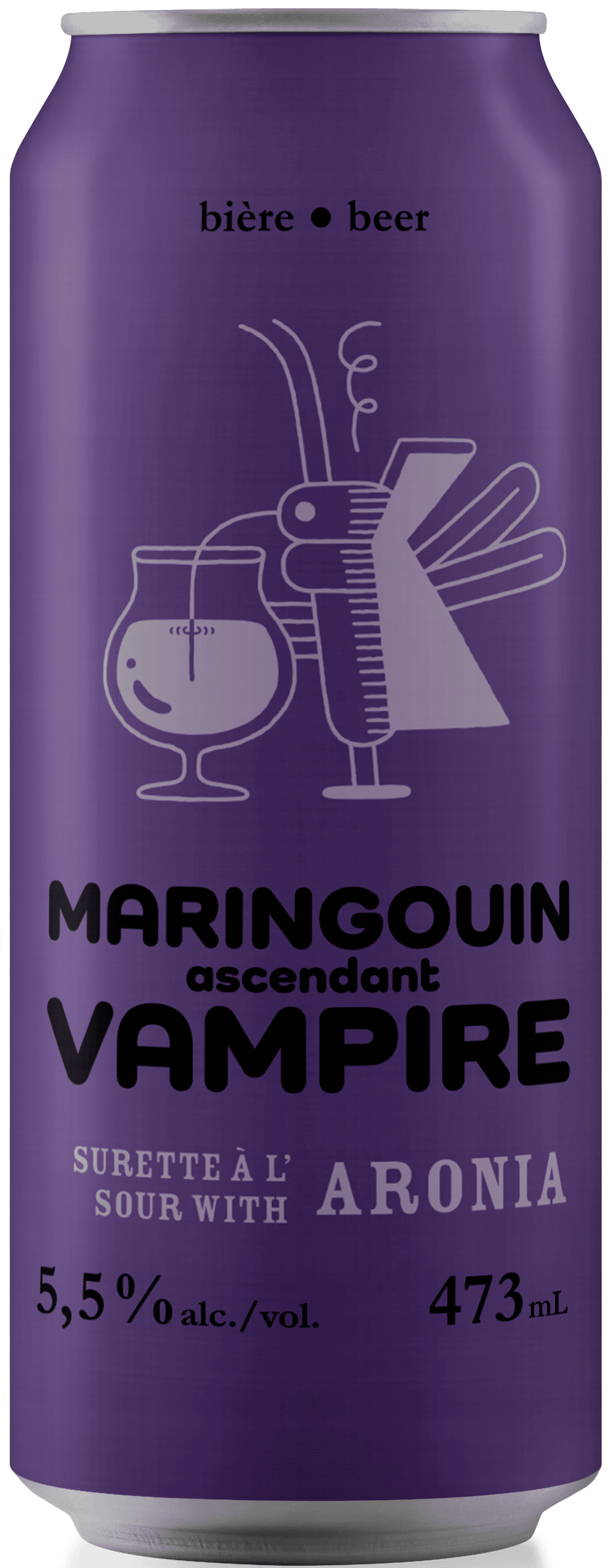 Maringouin aronia - Microbrasserie du Lac St-Jean