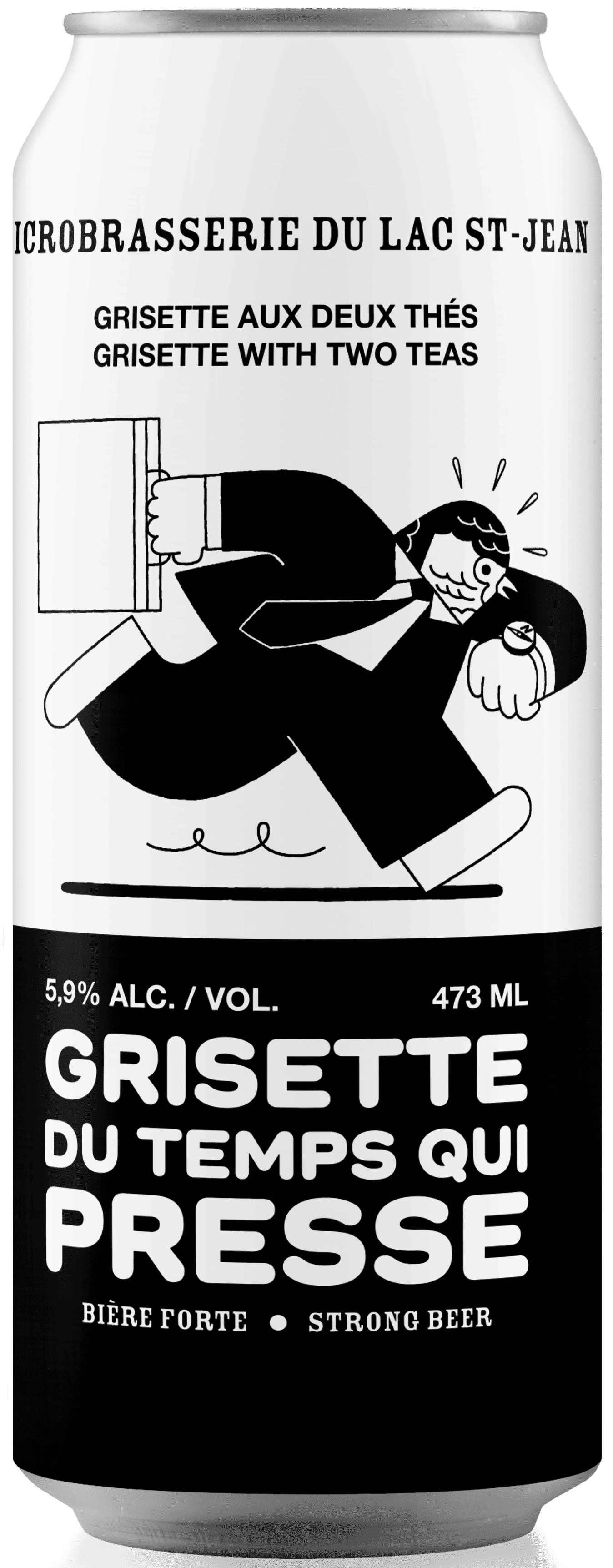 Grisette du temps qui presse - Microbrasserie du Lac St-Jean