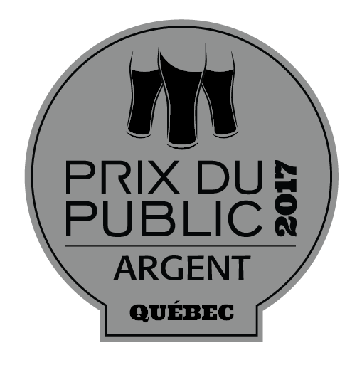 Prix du public du Magazine Exquis 2017, médaille d’argent - Microbrasserie du Lac St-Jean