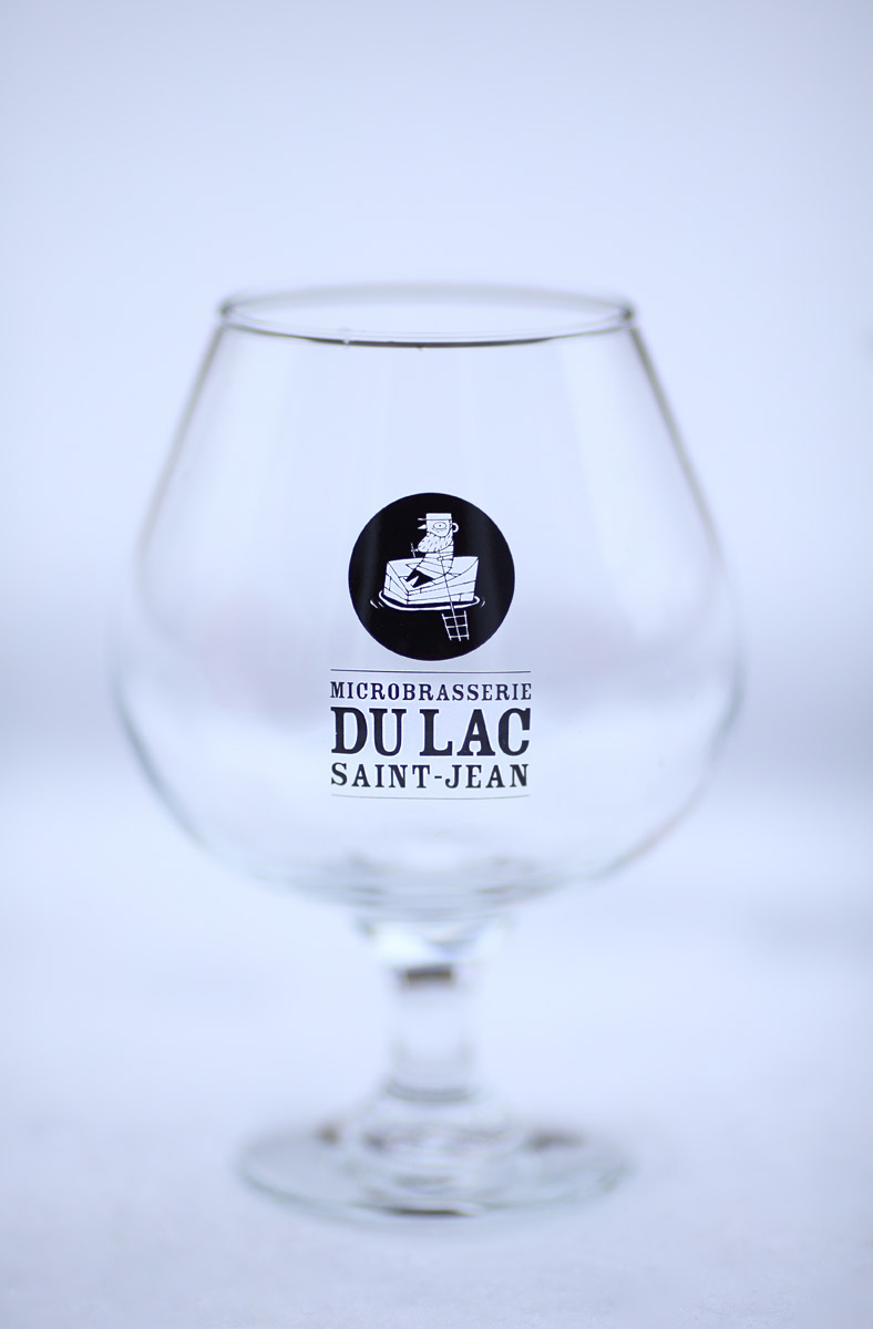 Verre ballon logo blanc - 20 onces